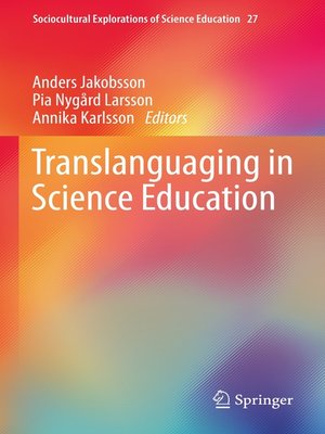 cover image of Translanguaging in Science Education